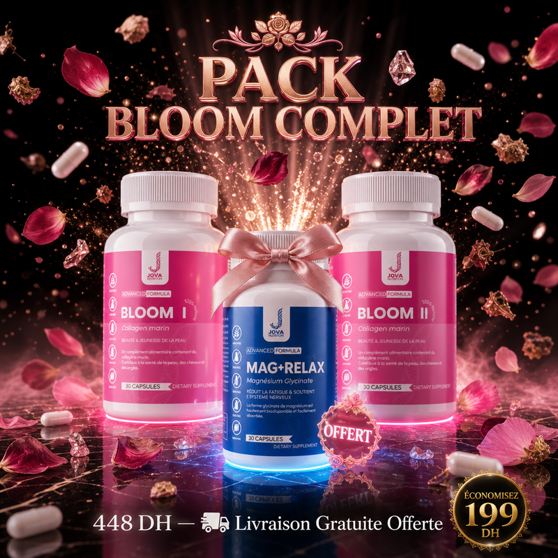 Pack Bloom Complet - BLOOM I + BLOOM II + MAG+RELAX OFFERT